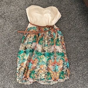 Strapless Island Dress